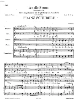 An die Sonne