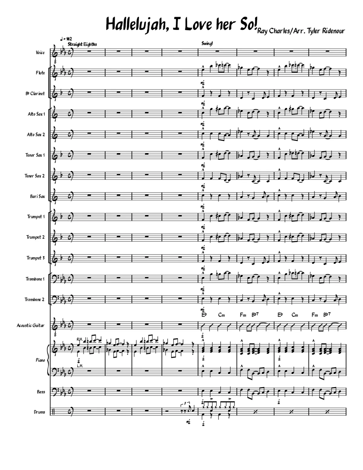 hallelujah i love her so - Page 1