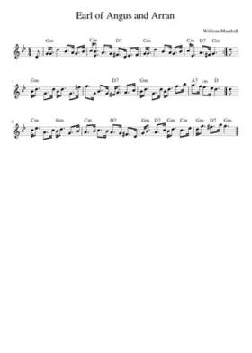 the Earl of Angus and Arran