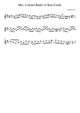 Mrs. Colonel Bailie of Red-Castle