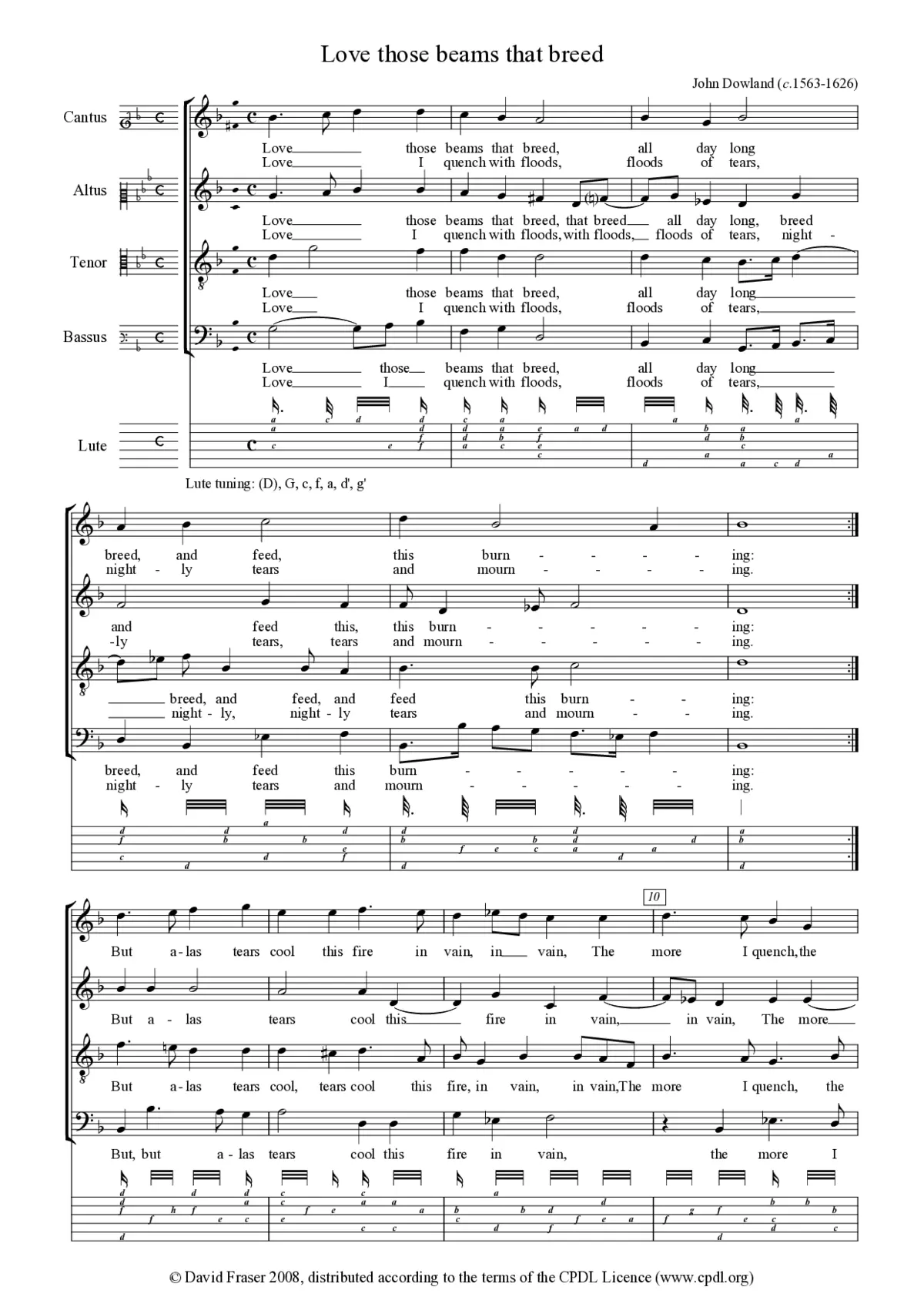 Love those beams that breed - Page 1