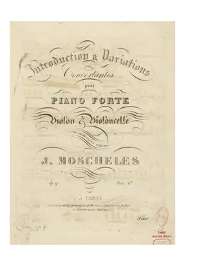 Introduction et Variations concertantes