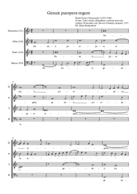 Genuit puerpera regem