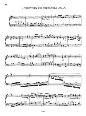 Voluntary in D minor