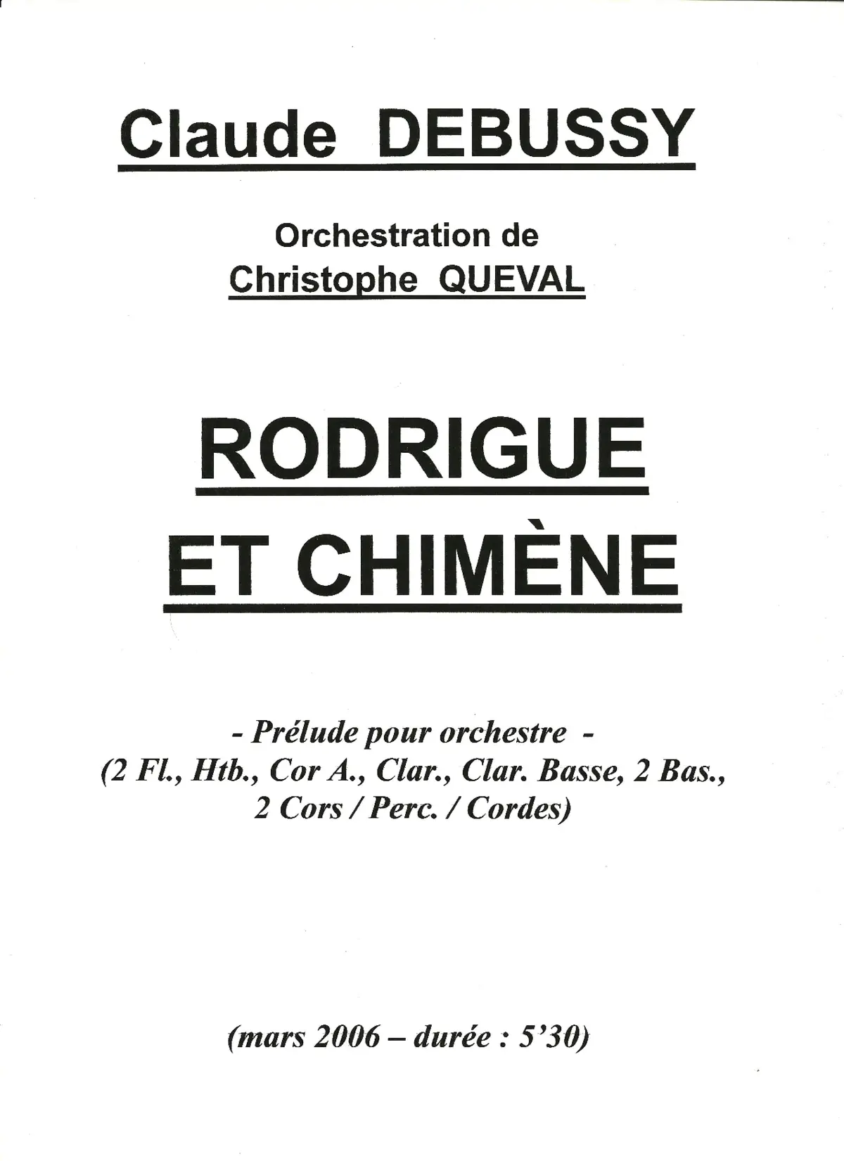 Rodrigue et Chimène - Page 1