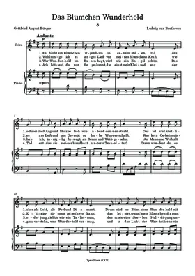 Das Blümchen Wunderhold