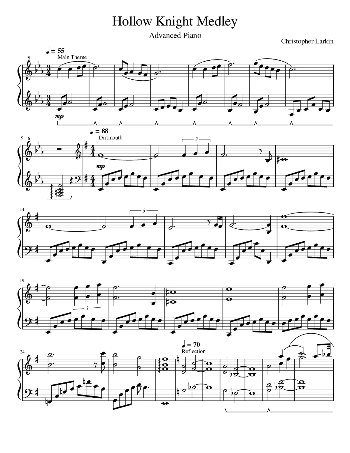 Hollow Knight Main Theme - Page 1