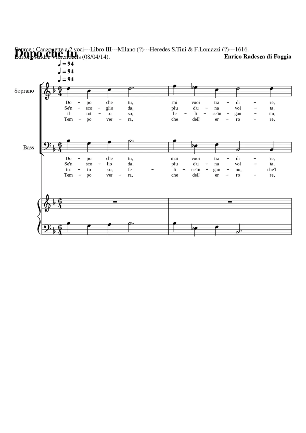 Dopò che tu - Page 1