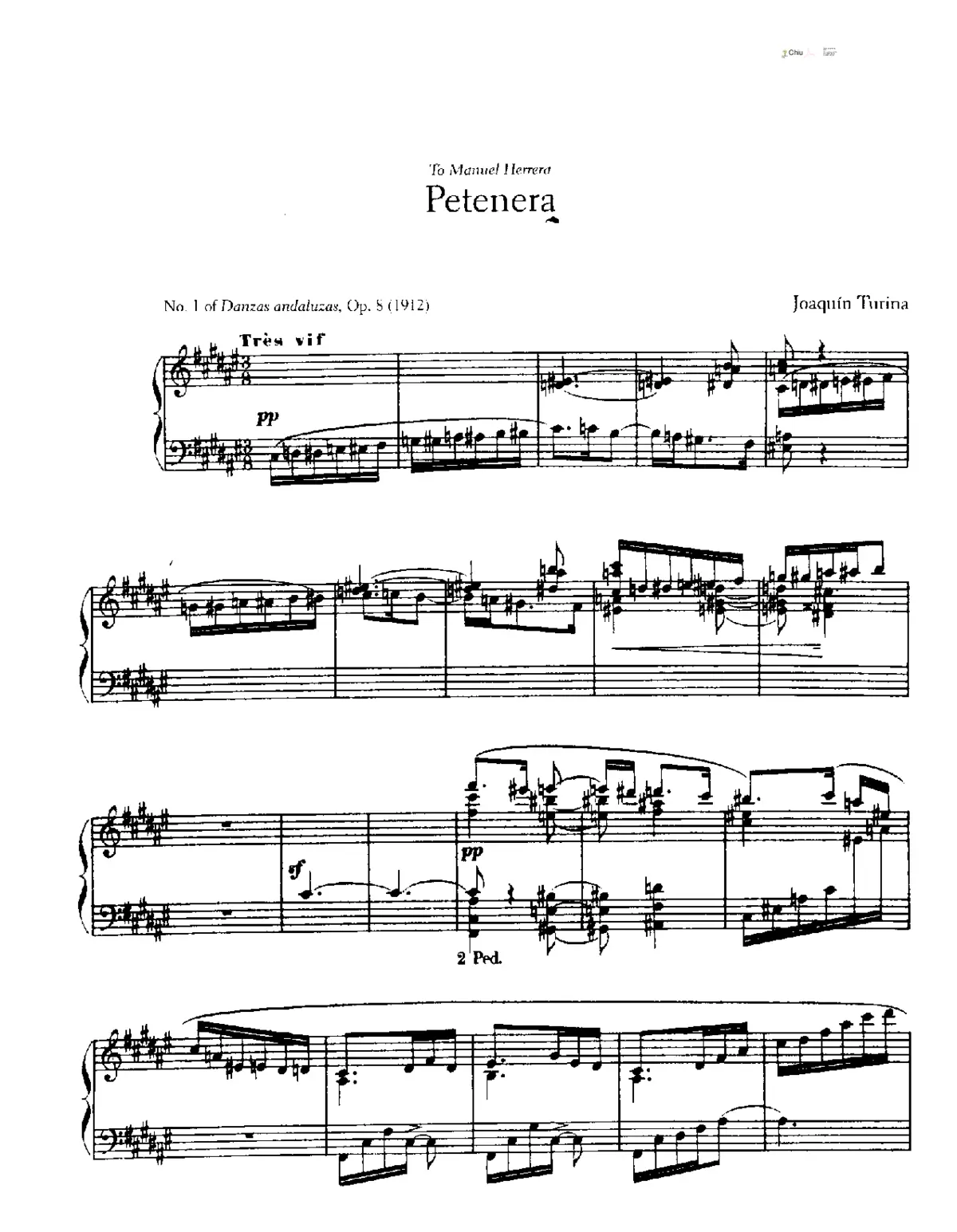 3 Danzas Andaluzas - Page 1