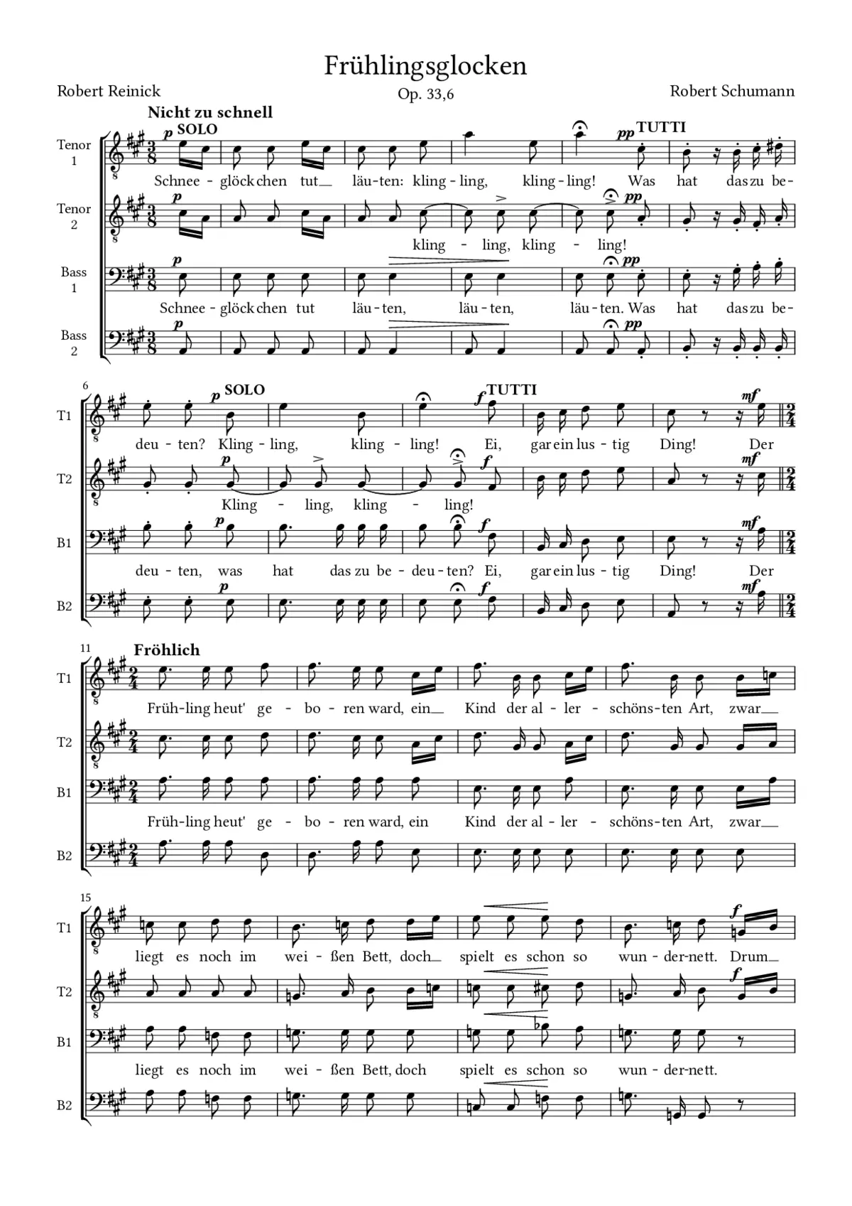 Frühlingsglocken - Page 1