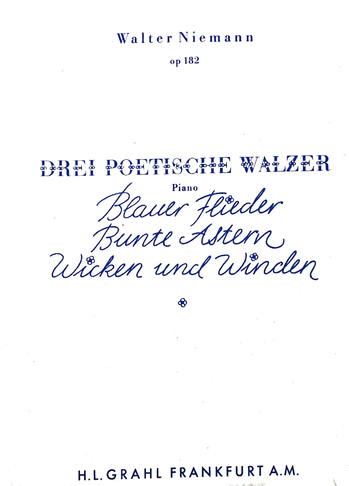 3 Poetische Walzer - Page 1