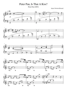 Peter Pan Is That A Kiss?