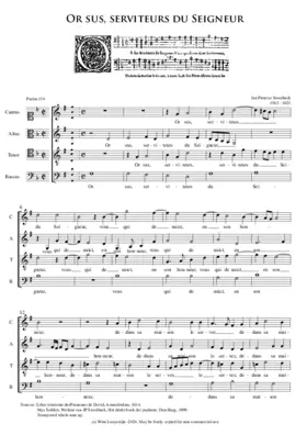 Pseaume 134 - Or sus, serviteurs du Seigneur