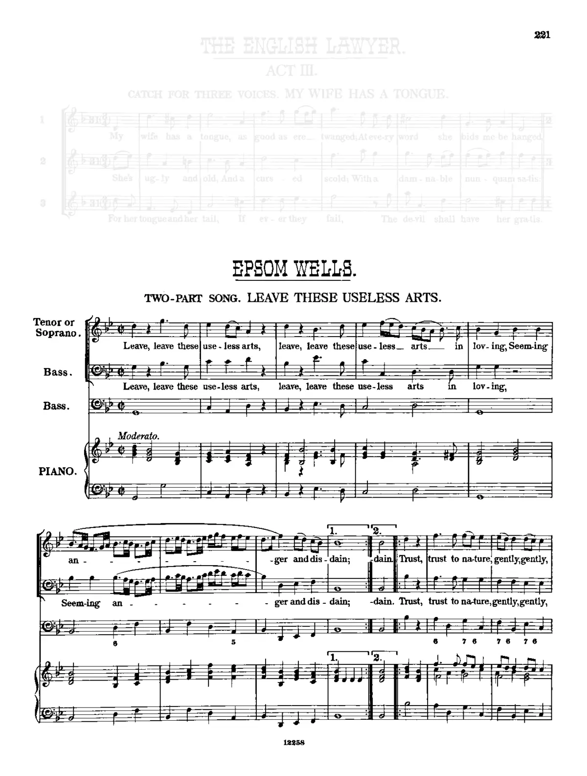 Epsom Wells - Page 1