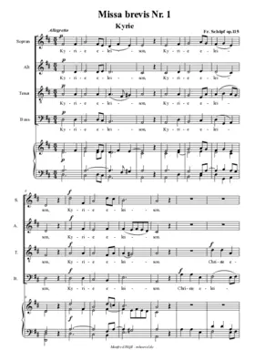 Missa brevis Nr. 1