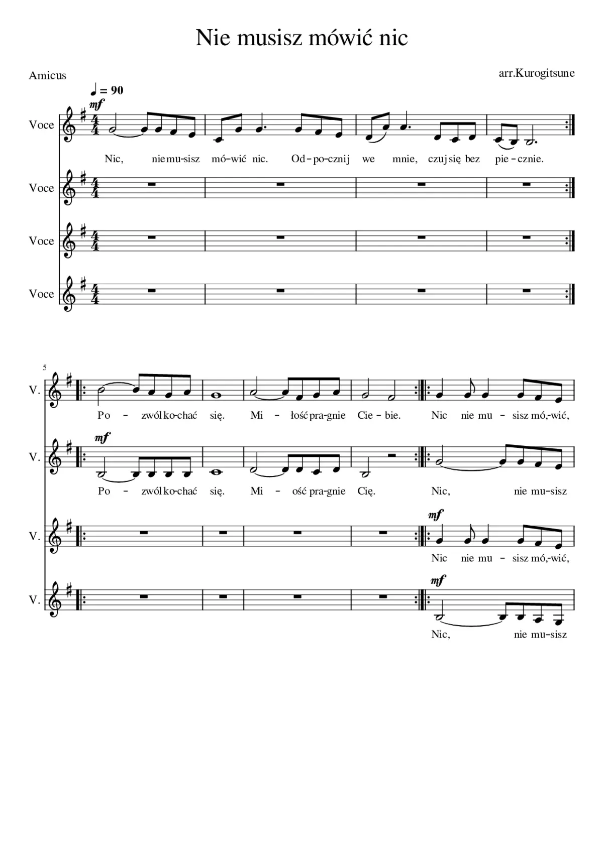 Nie musisz mówiÄ nic - Page 1