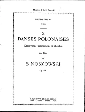2 Danses polonaises
