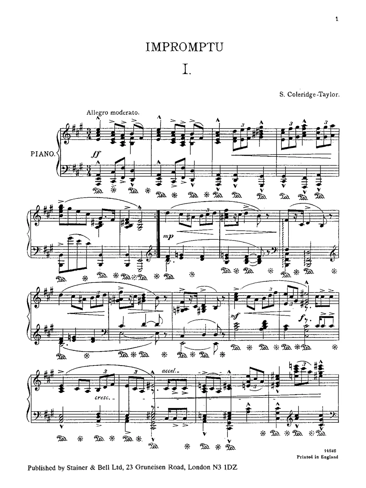 2 Impromptus - Page 1