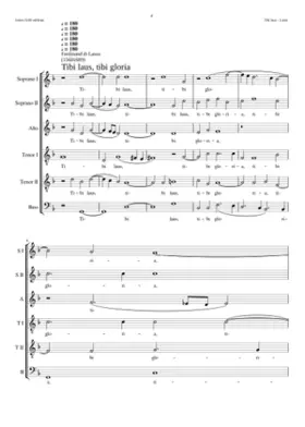 Tibi laus tibi goria