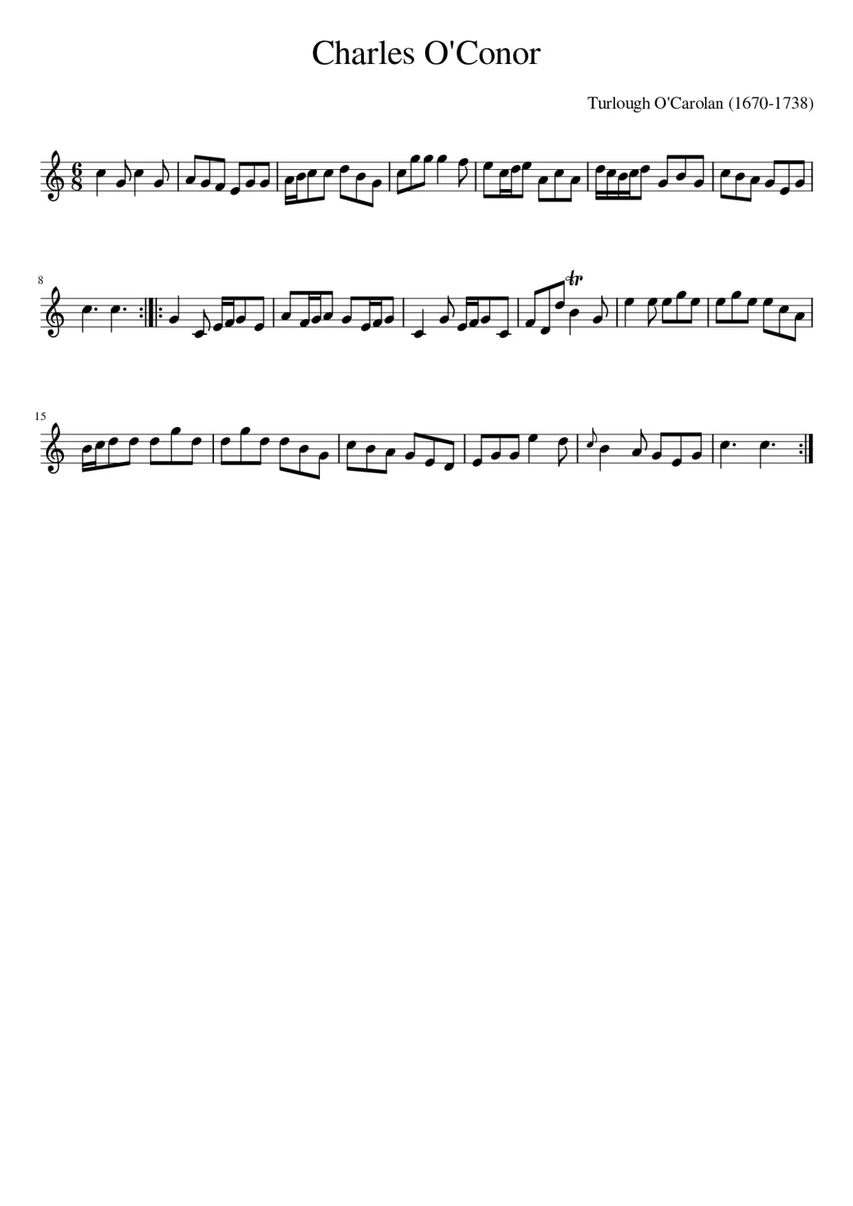 Charles O'Conor - Page 1