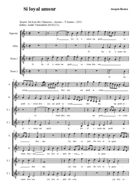Si loyal amour