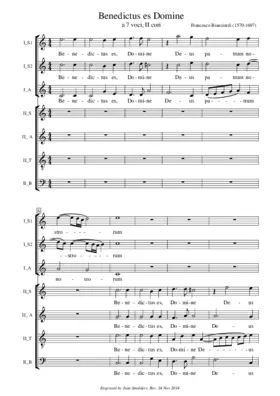 Benedictus es Domine