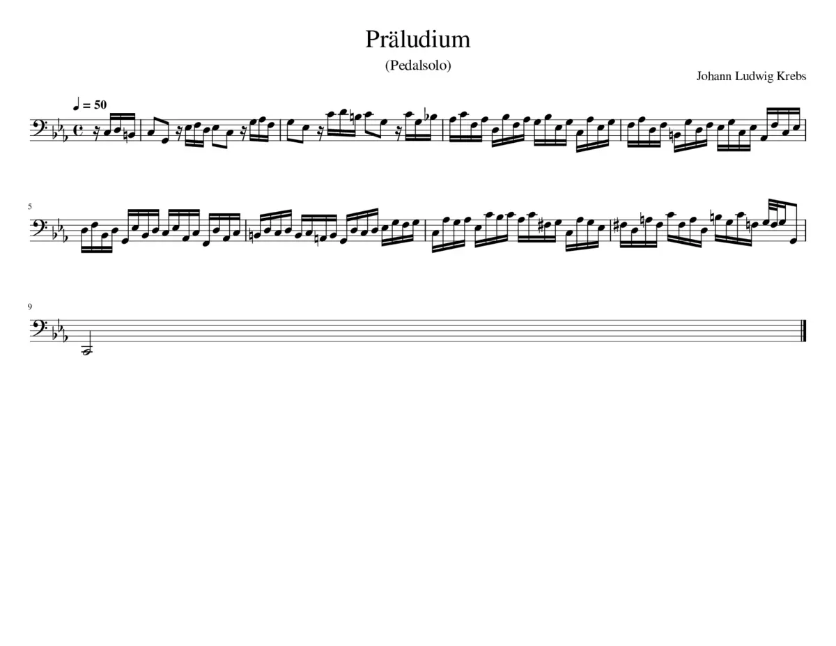 Praeludium - Page 1