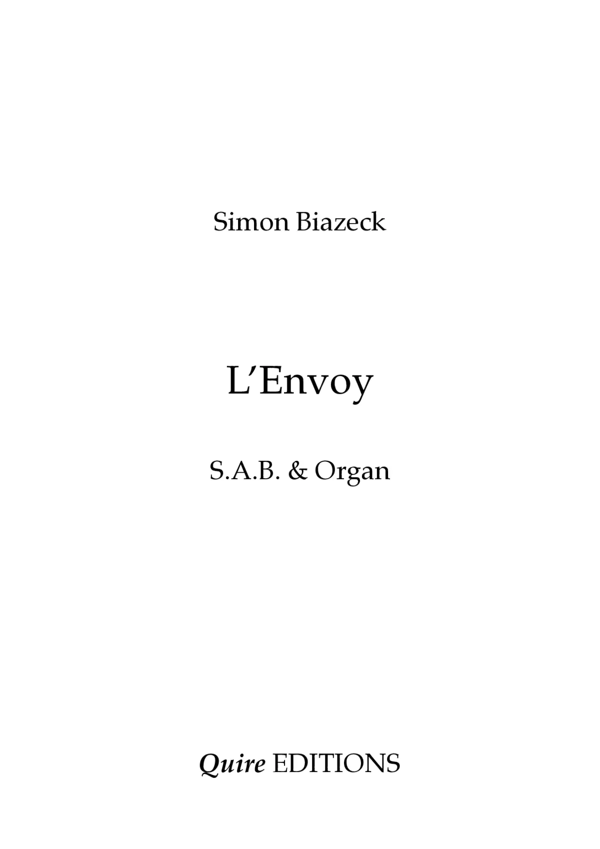L'Envoy - Page 1