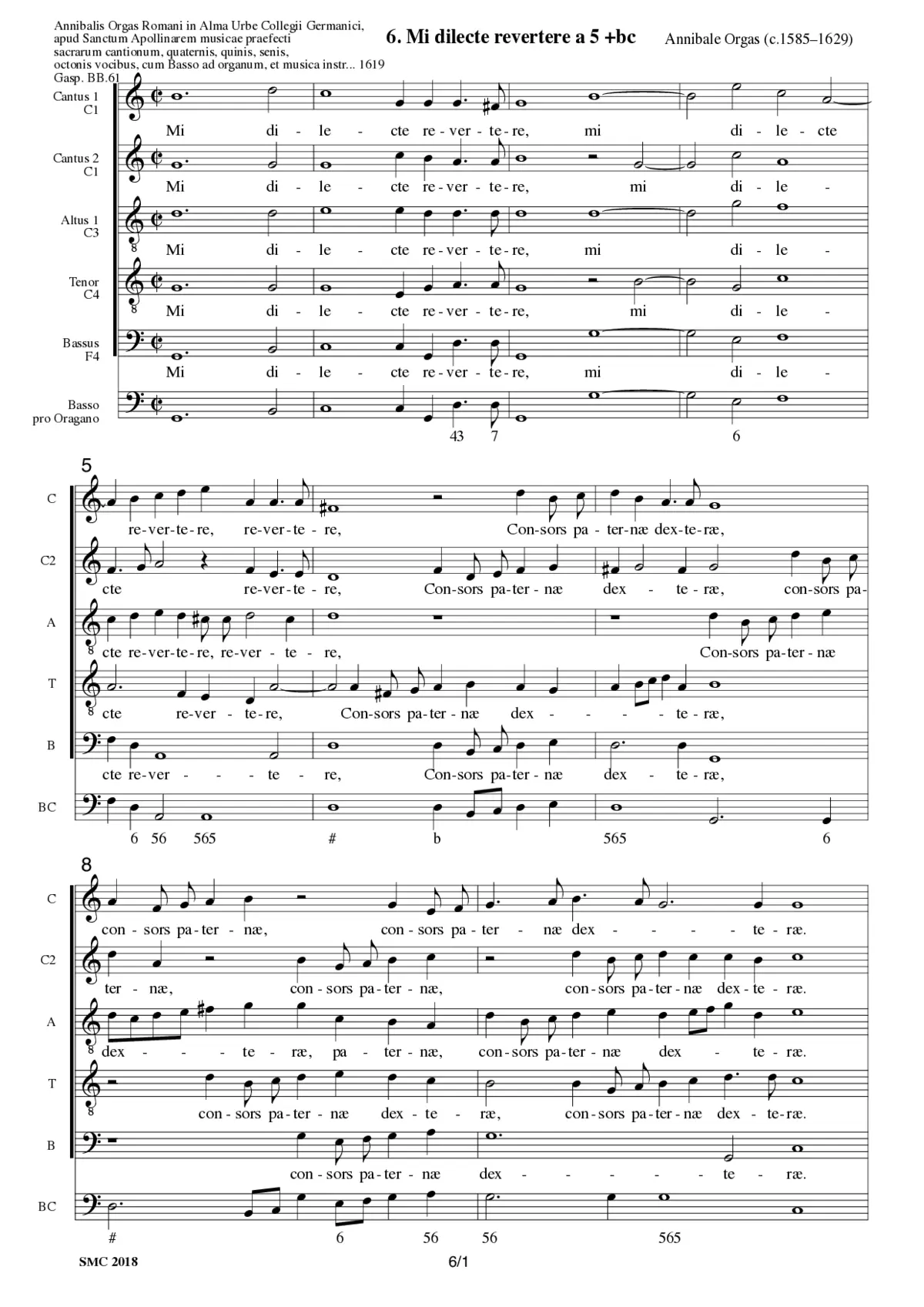 3 Motteten a 5 - Page 1