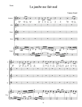 La jambe me fait mal