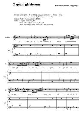 O quam gloriosum