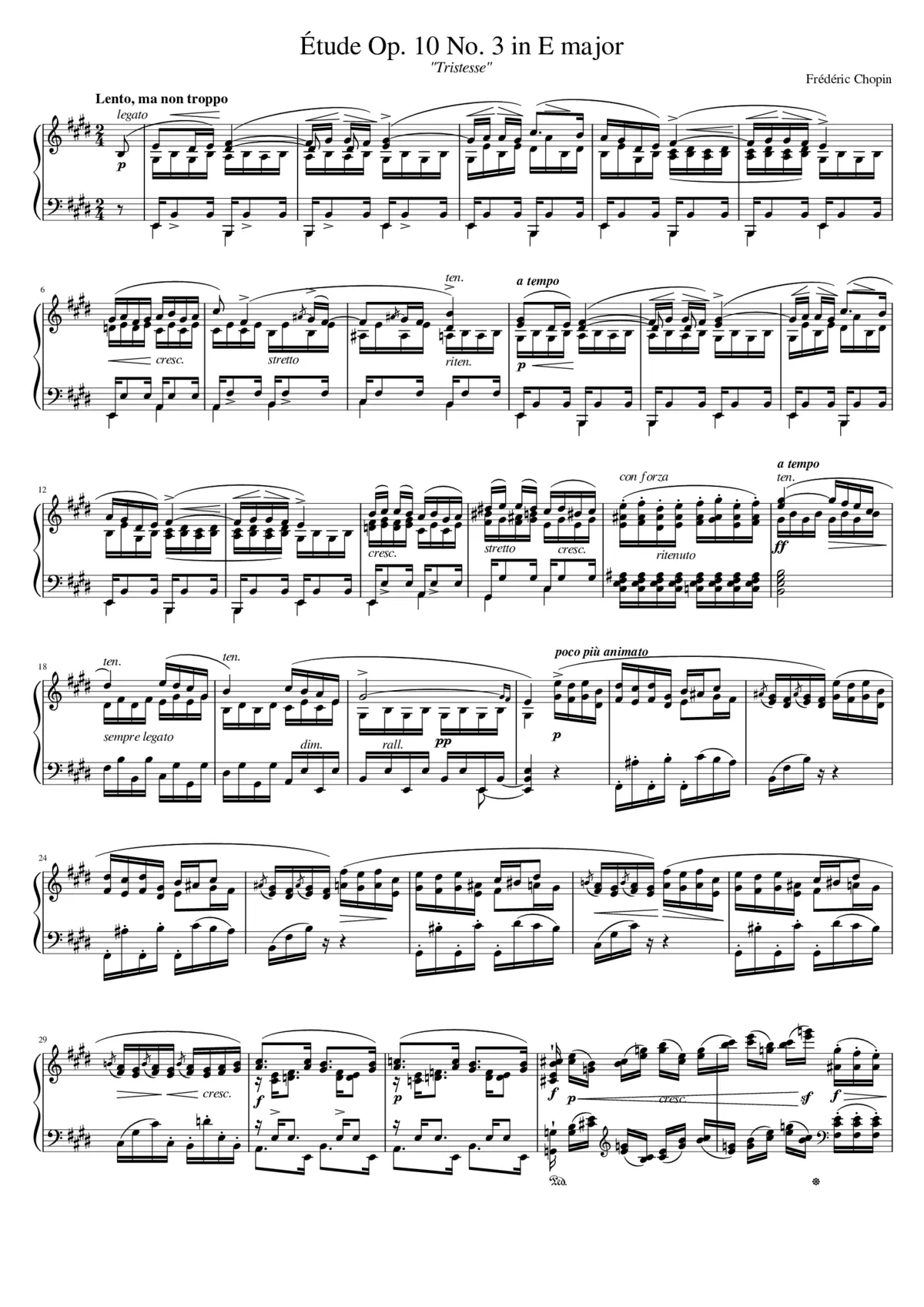 Études Op.10 - Page 1