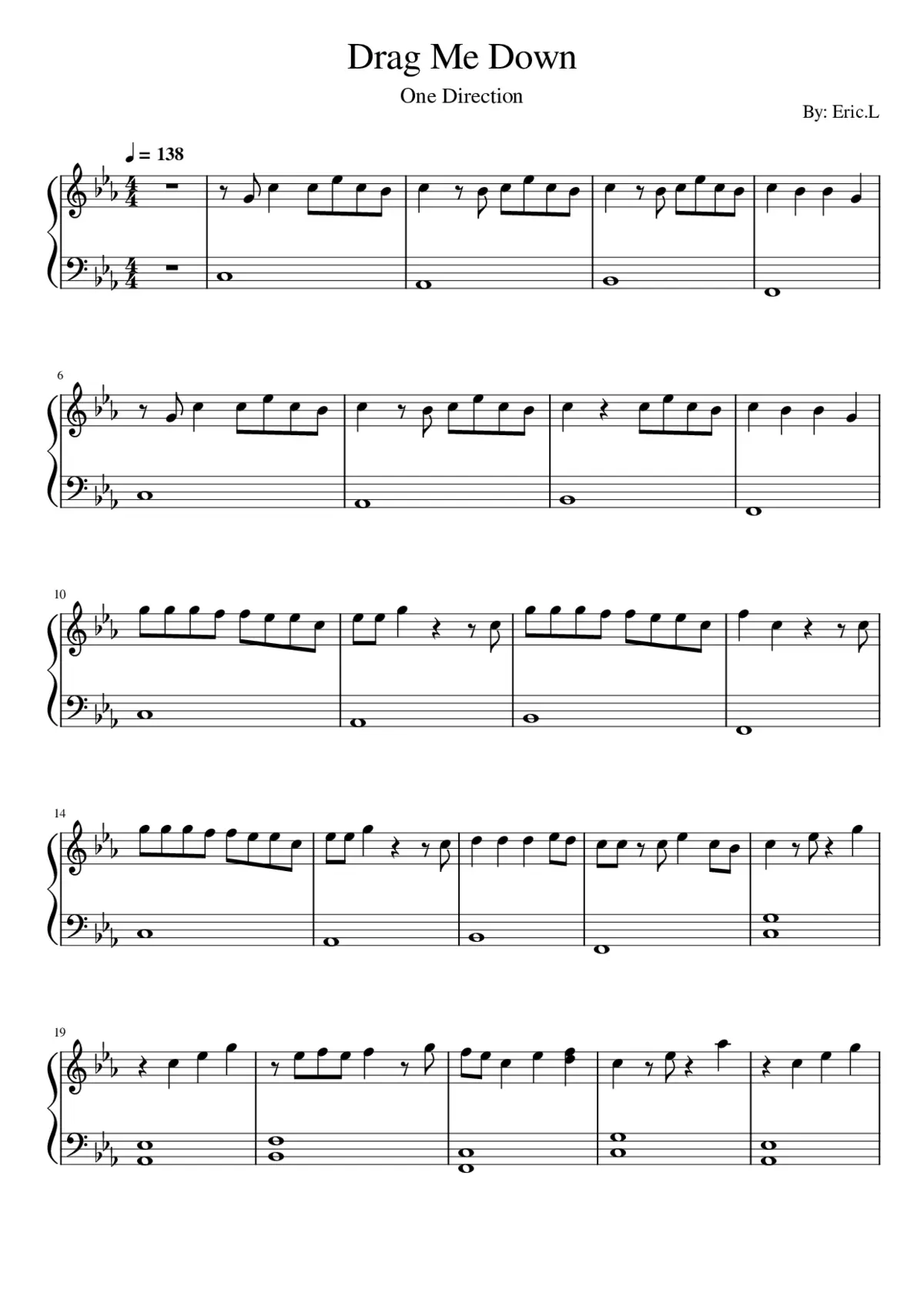 drag me down - Page 1