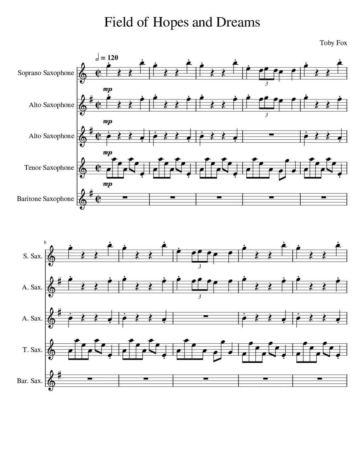 Hopes and Dreams - Page 1