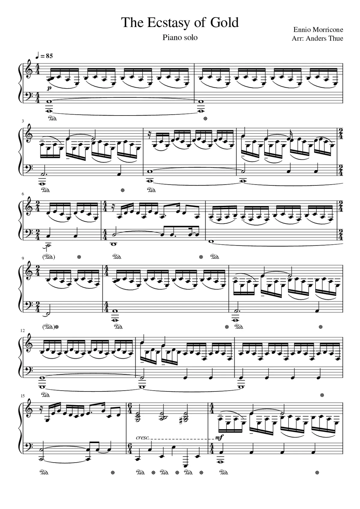 the ecstacy of gold - Page 1