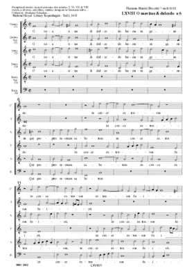 O suavitas et dulcedo a 6