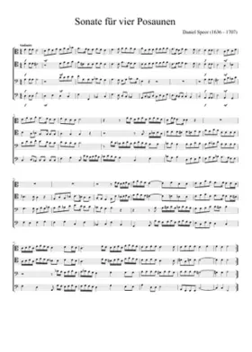Sonata for four Trombones