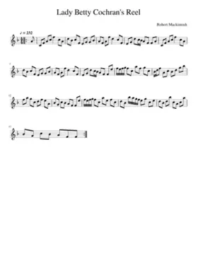 Lady Betty Cochran's Reel