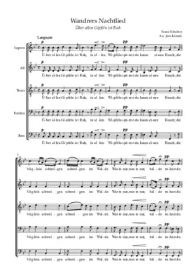 Wandrers Nachtlied