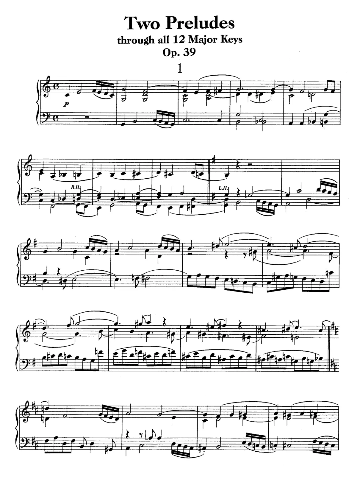 2 Preludes - Page 1