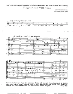 Magnificat octavi toni