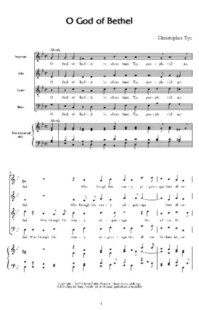 O God of Bethel