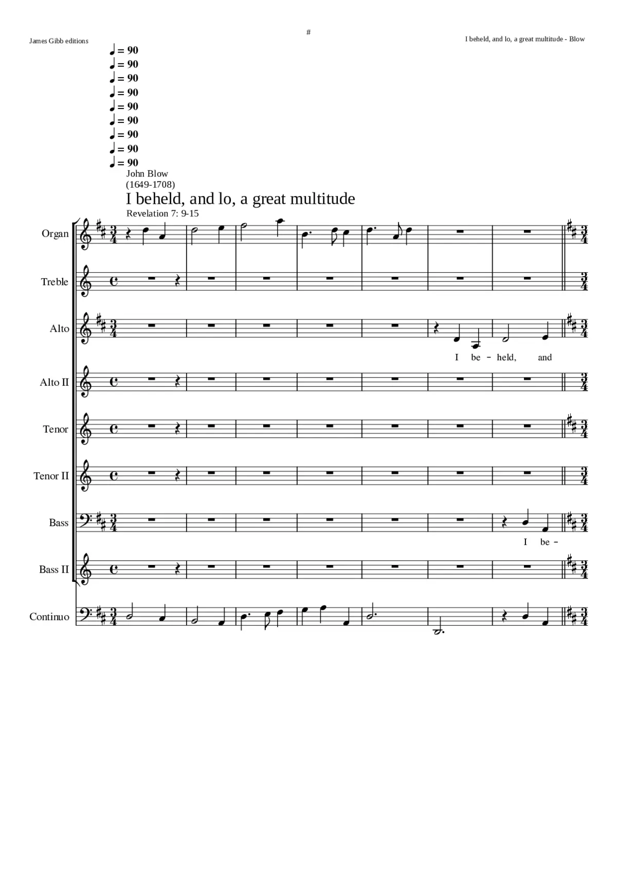 I beheld and lo a great multitude - Page 1