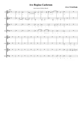 Ave Regina caelorum MH 140