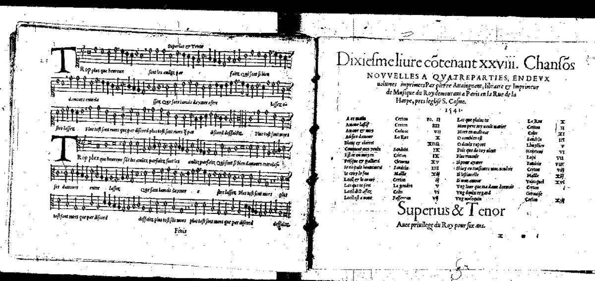 28 Chansons nouvelles - Page 1