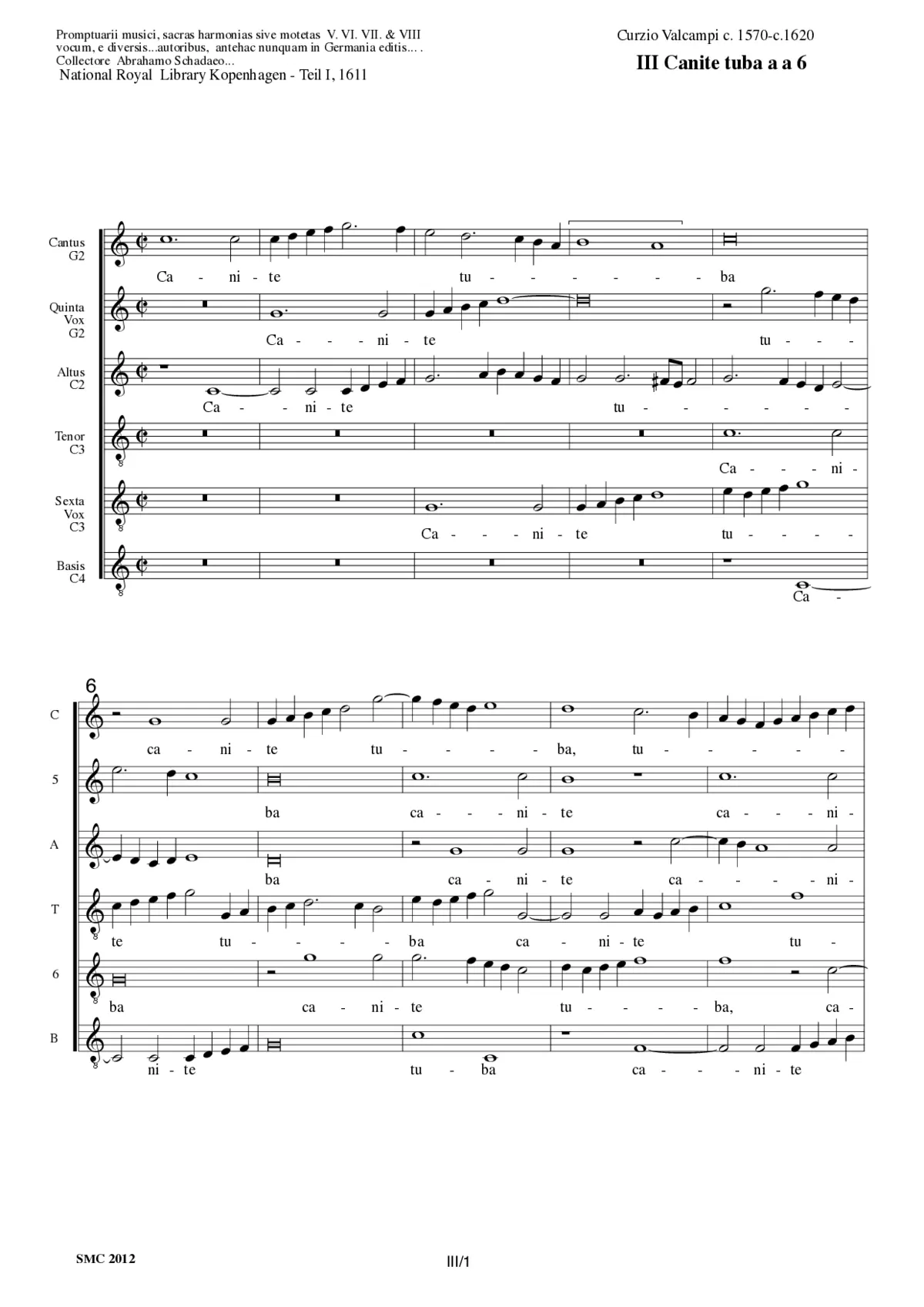 Canite tuba - Page 1
