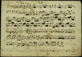 Introduction, theme, 5 variations in A major