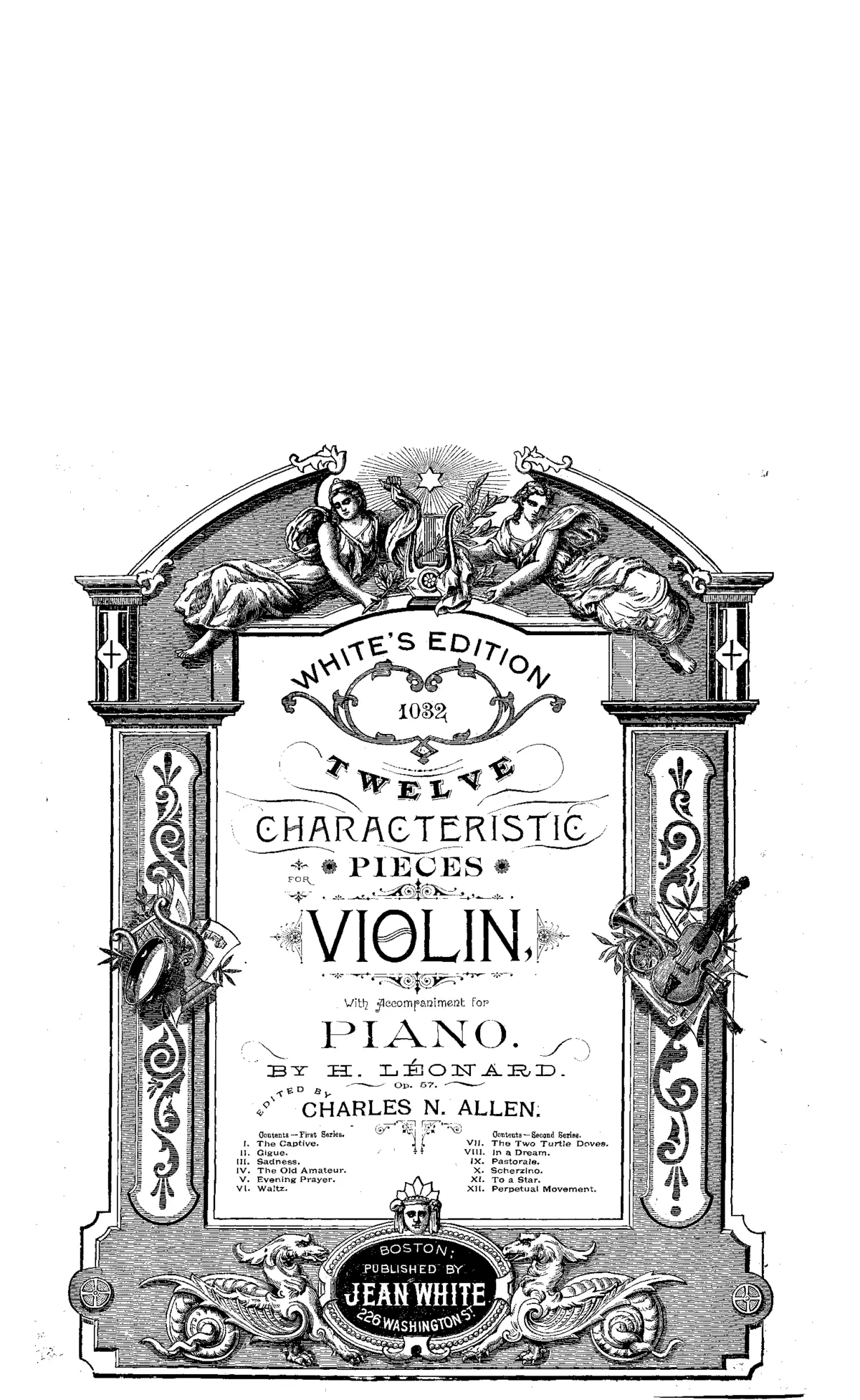 12 Characteristic Pieces, Op.57 - Page 1