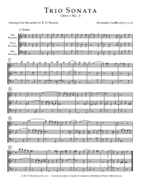 Trio Sonata in B-flat major