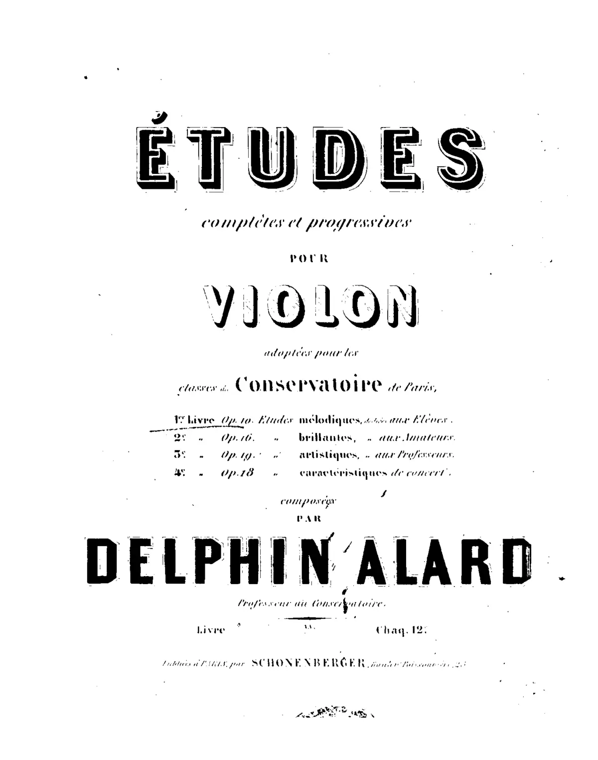10 Études melodiques et progressives - Page 1
